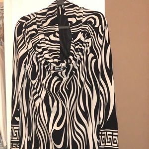 Zebra Printed Dress